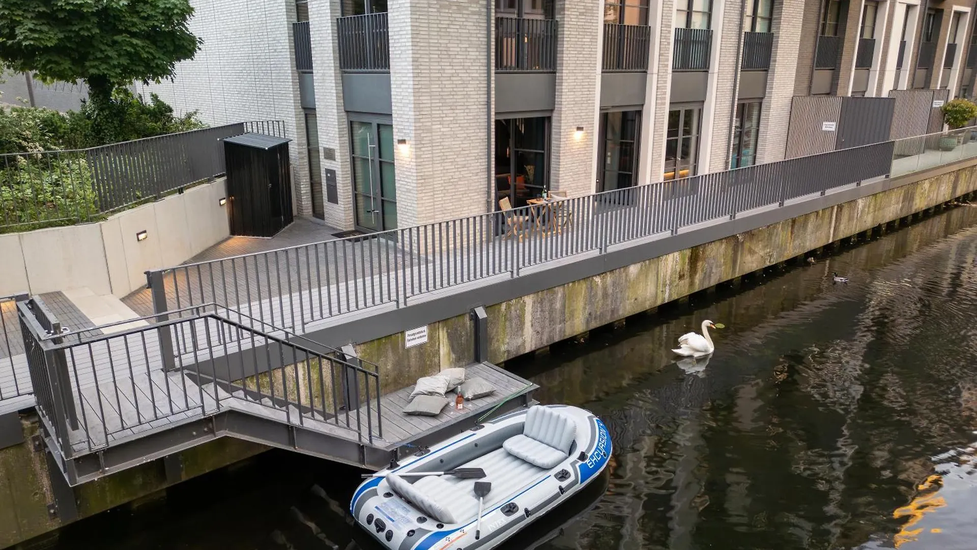 Appartamento Waterloft Am Uhlenhorster Kanal Amburgo Germania
