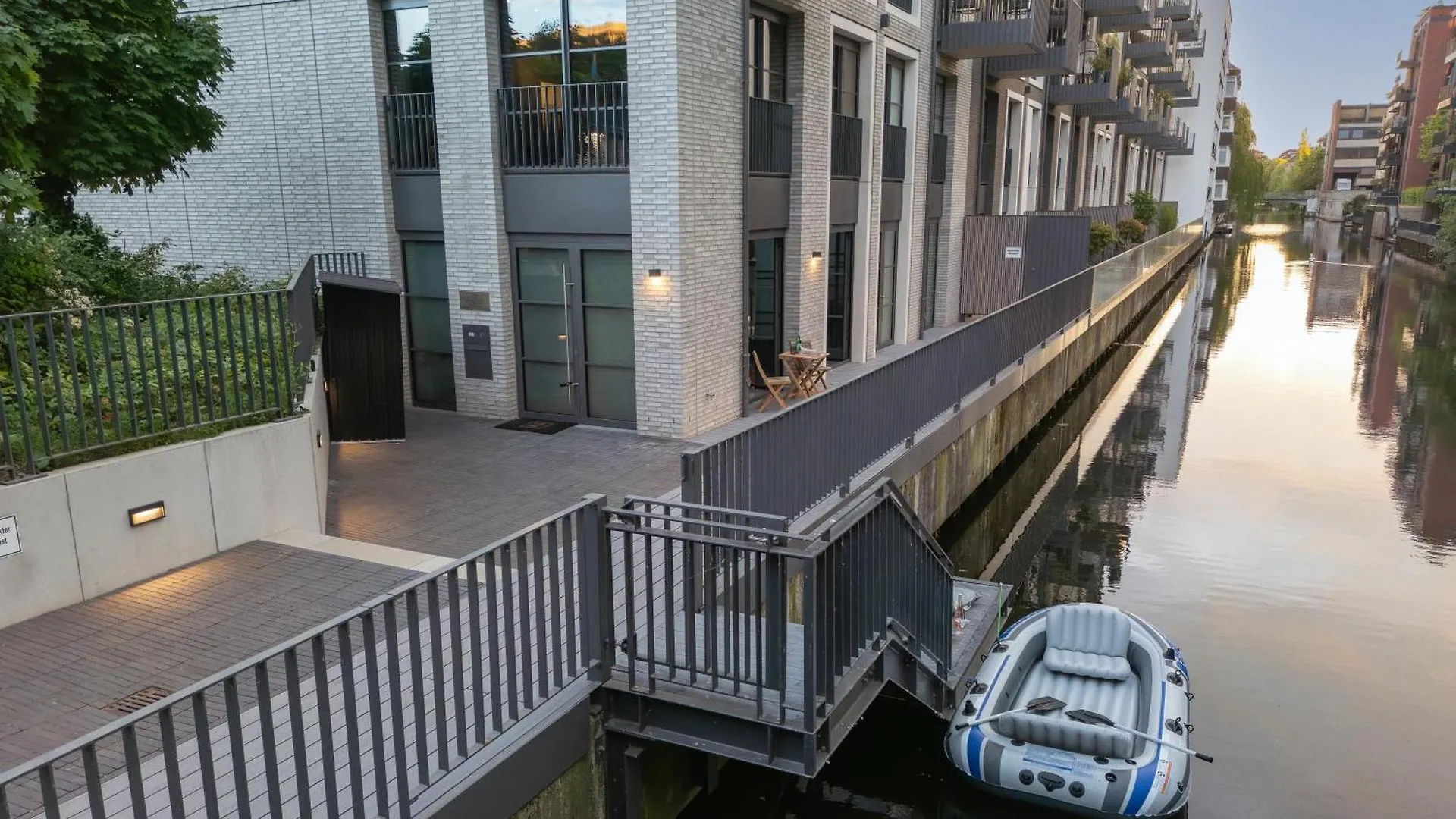 Appartamento Waterloft Am Uhlenhorster Kanal Amburgo Germania